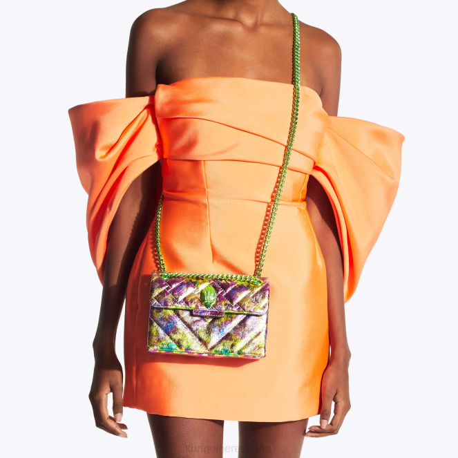 Kurt Geiger mujer mini kensington de piel londres 2LPR50 | bolsas combinación verde